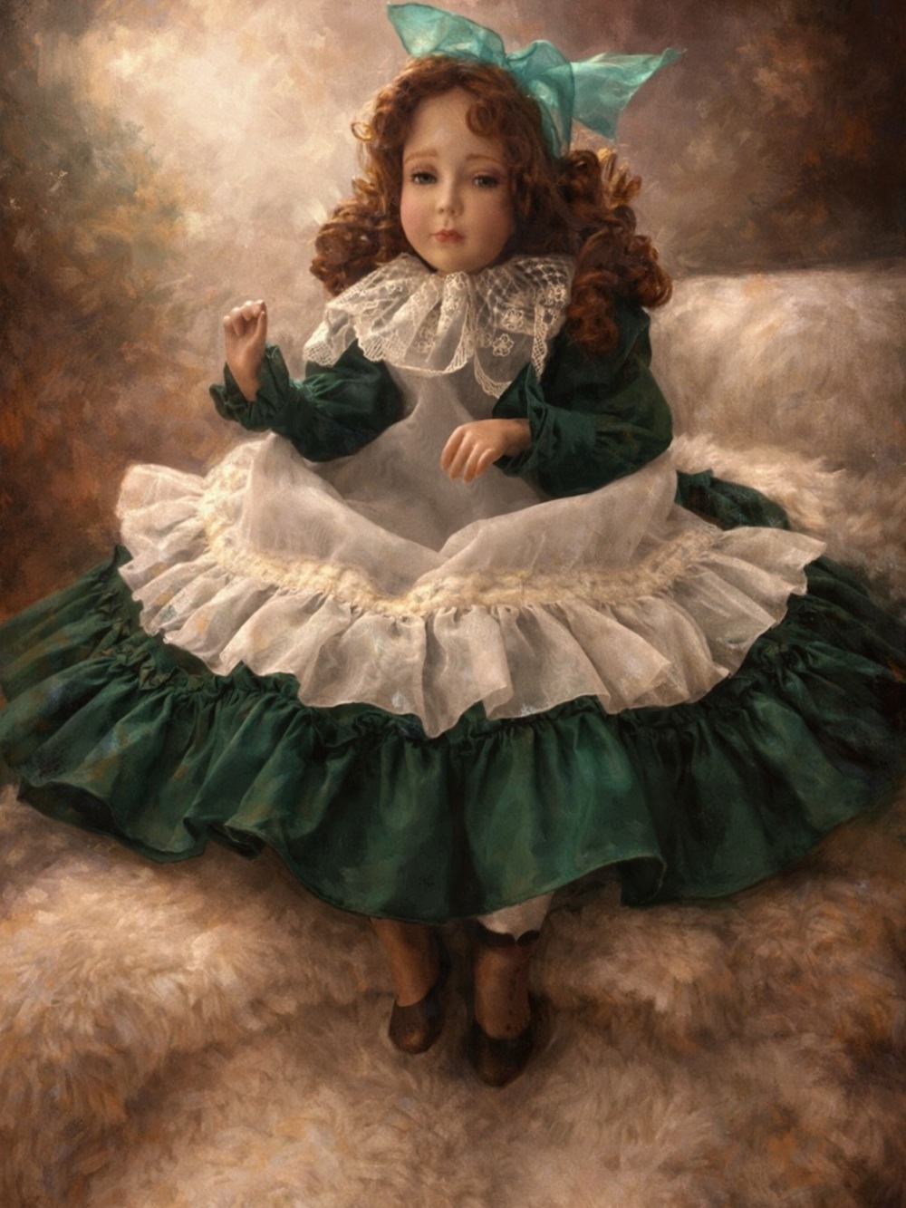 ✨ Ashton-Drake Porcelain Doll “Alexandra” (1994) – Designer Cindy McClure ✨